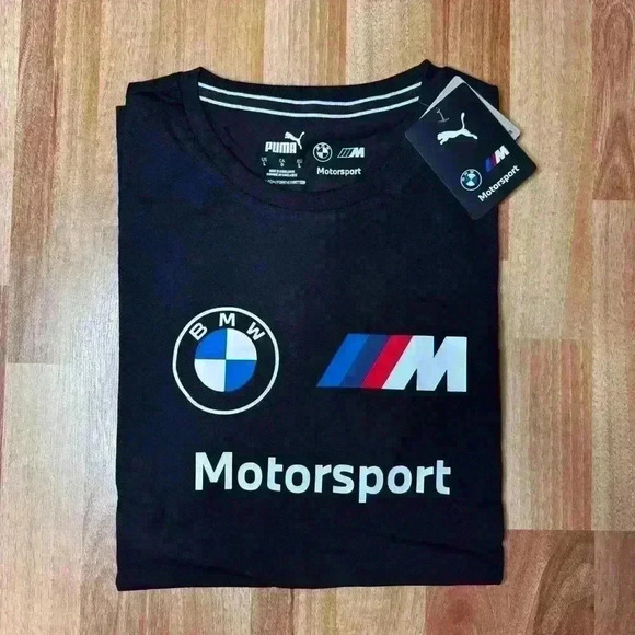 Puma BMW M Motorsport ESS Logo Men’s  TEE Black (621314 01) Size Large - Picture 2 of 3